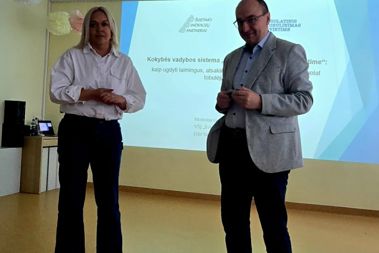 EDU Vilnius projektas „Nuolatinis tobulinimas švietime“