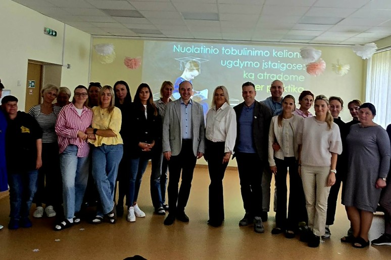 EDU Vilnius projektas „Nuolatinis tobulinimas švietime“